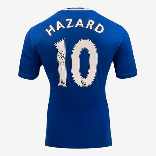 Eden Hazard Signed Original Chelsea 2016-17 Home Football, Verzamelen, Sportartikelen en Voetbal, Ophalen of Verzenden