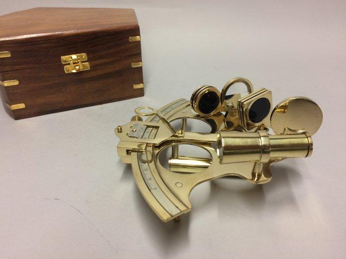 Sextant - Messing, Antiek en Kunst, Curiosa en Brocante