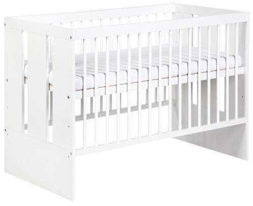 Ledikant Teuntje Wit 60x120 cm, Kinderen en Baby's, Kinderkamer | Complete kinderkamers, Nieuw, Verzenden