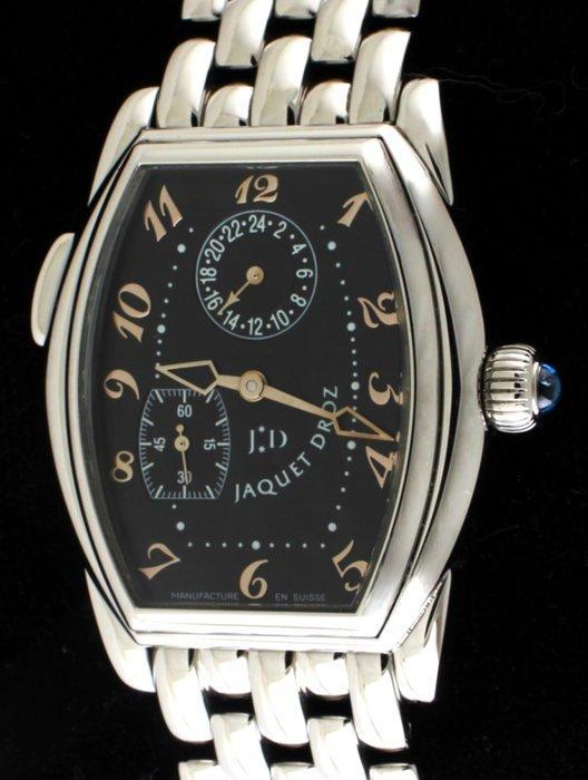 Jaquet-Droz - Voyage 2000 - Two Time Zone GMT Tonneau - Ref., Sieraden, Tassen en Uiterlijk, Horloges | Heren
