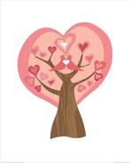 Kunstdruk Valentina Ramos - Tree of Love 40x50cm, Verzenden, Nieuw