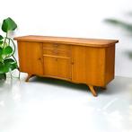 Vintage dressoir | mid century wandkast | sideboard | hout, Huis en Inrichting, Kasten | Dressoirs, Ophalen, Gebruikt, 150 tot 200 cm