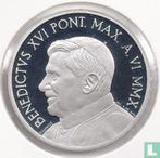 Vaticaan 10 euro 2010 (PROOF) 43rd World Day for Peace, Postzegels en Munten, Munten | Europa | Euromunten, Vaticaanstad, Verzenden