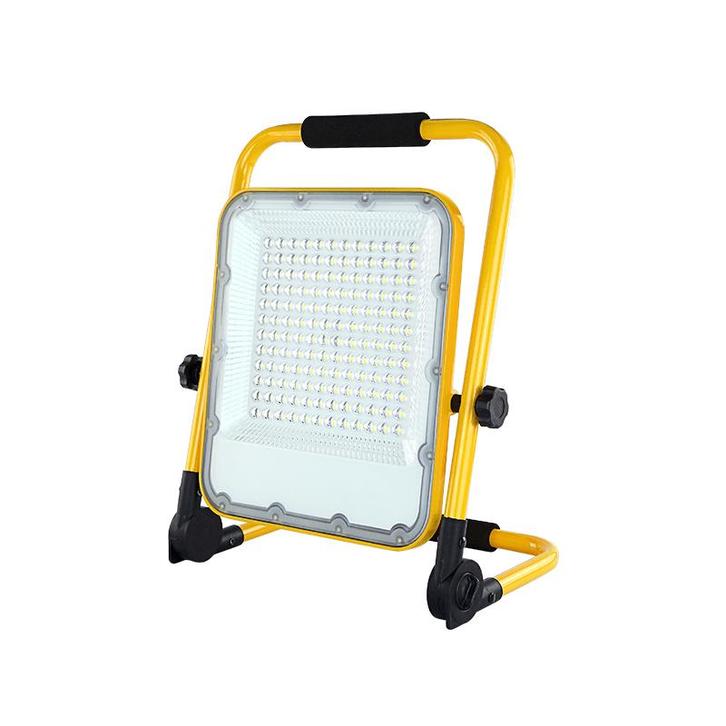 LED Accu Bouwlamp - Floodlight 100 Watt, Doe-het-zelf en Verbouw, Bouwverlichting, Lamp met armatuur, Nieuw, 50 tot 200 watt, Ophalen of Verzenden