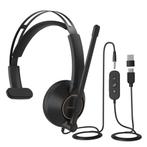 Nuroum HP11-SU USB-headset met microfoon voor laptop, 270 °, Verzenden, Nieuw