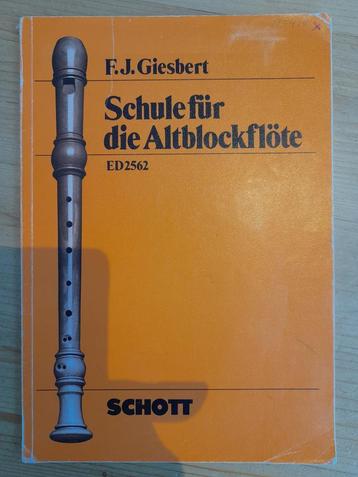 Giesbert - Schule fur die altblockflote beschikbaar voor biedingen