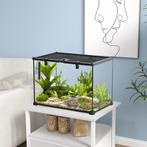 TRUUSK Terrarium Voor Reptielen 50 x 30 x 35 cm - Glazen Voe