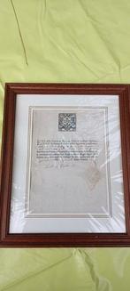 Compagnie de Jésus, Jésuites - Diplôme jésuite du règne de, Antiek en Kunst