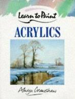 Learn to paint acrylics by Alwyn Crawshaw (Paperback), Boeken, Taal | Engels, Gelezen, Alwyn Crawshaw, Verzenden