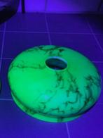 Lamp - Glas - Uranium glas plafondlamp