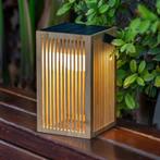Solar Tafellamp Bamboe - Okinawa - 900 Lumen, Tuin en Terras, Buitenverlichting, Nieuw, Minder dan 50 watt, Overige materialen