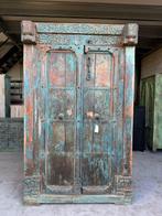 Kast - Teak, mango - Haveli-stijl kabinet