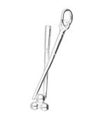 Zilveren Biljartkeu ketting hanger - met bal, Verzenden, Nieuw