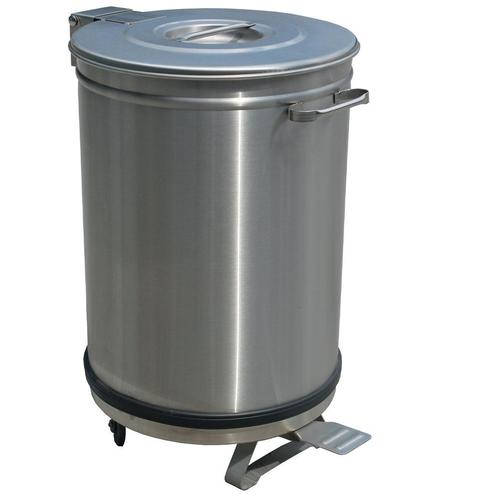 Vuilnisbak, Deksel Met Pedaalbediening - 50 Liter, Witgoed en Apparatuur, Vaatwasmachines, Ophalen of Verzenden