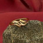 Bicolor gouden fantasie ring (witgoud, gouden ring), Sieraden, Tassen en Uiterlijk, Ringen, Gebruikt, Overige kleuren, 20 of groter