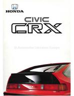 1988 HONDA CIVIC CRX BROCHURE NEDERLANDS, Nieuw, Honda, Author