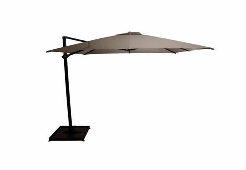 4 Seasons Outdoor Siesta parasol Ø 350 cm taupe |, Tuin en Terras, Tuinsets en Loungesets, Ophalen of Verzenden