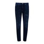 MAC • Skinny blauwe fluwelen pantalon • 36, MAC, Nieuw, Maat 36 (S), Verzenden