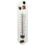 Talen Tools Metalen Buitenthermometer - Wit - 30 cm, Ophalen of Verzenden, Nieuw