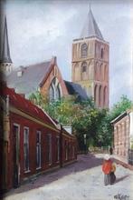 Lois Kapr (1922-?) - Stadsgezicht