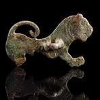Ordos Cultuur Bronzen Leeuw Applicatie (Zonder Minimumprijs), Antiek en Kunst