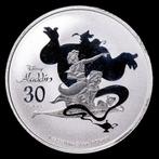 Niue. 2 Dollars 2022 Disney Aladdin, 30 Years 1 Oz (.999), Postzegels en Munten