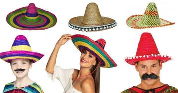 Sombrero Hoeden Feesthoed Mexicaanse hoed Kind Man Vrouw beschikbaar voor biedingen