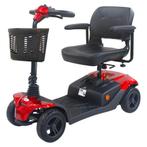 Scootmobiel opvouwbaar Drive ST3D Crow met vering - Rood, Ophalen of Verzenden, Nieuw
