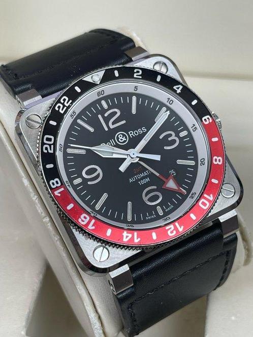Bell & Ross - BR 03 GMT Coke - Zonder Minimumprijs -, Sieraden, Tassen en Uiterlijk, Horloges | Heren