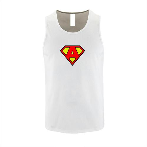 Uw eigen letter in Superman Logo, Kleding | Heren, T-shirts, Overige kleuren, Nieuw, Overige maten, Verzenden