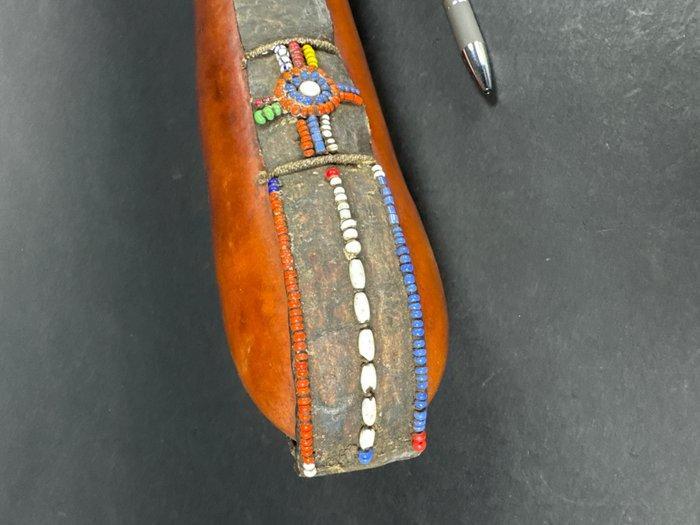 Masaï drink kalebas - Masaï - Kenia, Antiek en Kunst, Kunst | Niet-Westerse kunst