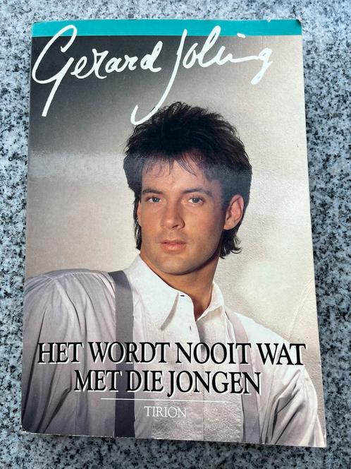 Het wordt nooit wat met die jongen – Gerard Joling, Boeken, Biografieën, Film, Tv en Media, Gelezen, Verzenden