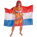 Sexy Lady Nederlandse Vlag Poncho 150x100cm | Nieuw!, Nieuw, Verzenden