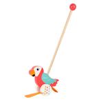 Nieuw Small Foot - Houten Duwfiguur Papegaai Lori met Stok, Kinderen en Baby's, Ophalen of Verzenden, Nieuw