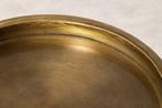 Ronde Bijzettafel TRAYFUL 60cm Messing Antiek IJzer Groen, Huis en Inrichting, Tafels | Sidetables, Ophalen of Verzenden, Nieuw