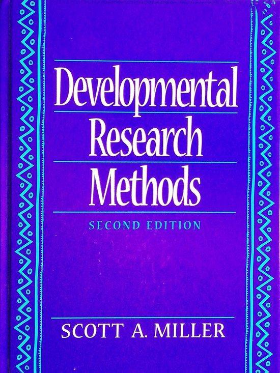 Developmental Research Methods, Boeken, Overige Boeken, Ophalen of Verzenden
