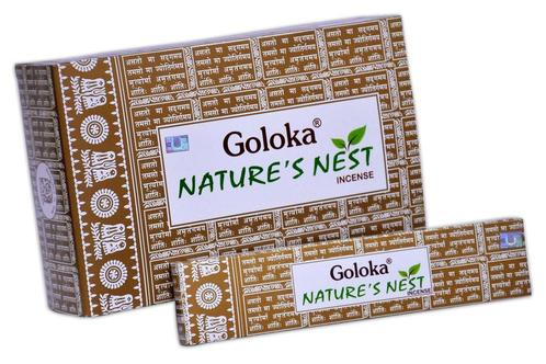 Goloka Wierook Natures Nest (12 pakjes), Huis en Inrichting, Woonaccessoires | Overige, Nieuw, Verzenden
