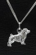 Zilveren Norfolk terrier ketting hanger - groot, Verzenden, Nieuw