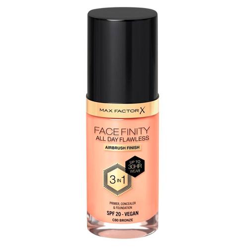 Max Factor Facefinity All Day Flawless C80 Bronze Foundation, Sieraden, Tassen en Uiterlijk, Uiterlijk | Cosmetica en Make-up