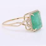 Zonder Minimumprijs - Ring - 14 karaat Geel goud - 3.81ct., Sieraden, Tassen en Uiterlijk, Nieuw