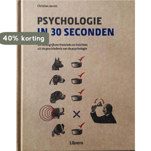 Psychologie in 30 seconden 9789089987037 Christian Jarrett, Boeken, Wetenschap, Zo goed als nieuw, Verzenden