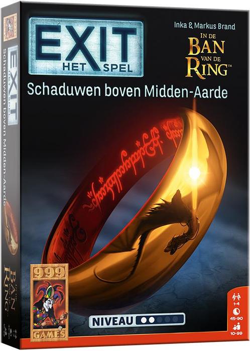 EXIT - Schaduwen boven Midden-Aarde | 999 Games -, Hobby en Vrije tijd, Gezelschapsspellen | Bordspellen, Nieuw, Verzenden