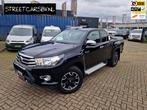 Toyota Hilux 2.4 D-4D-F Xtra Cab Professional /Org NL, Auto's, Toyota, Zwart, Nieuw, Financial lease, Lease