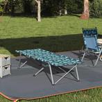 vidaXL Opvouwbaar Campingbed met Draagtas - Bladpatroon van, Verzenden, Nieuw