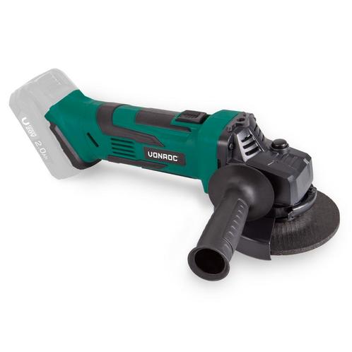 Accu haakse slijper 20V - 115mm| Excl. accu en snellader, Doe-het-zelf en Verbouw, Gereedschap | Slijpmachines, Nieuw, Verzenden
