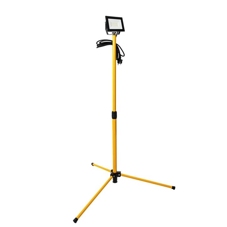 ProWork Tripod LED Bouwlamp op statief - In hoogte verstelba, Huis en Inrichting, Lampen | Overige, Nieuw, Verzenden