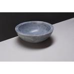 Waskom Forzalaqua Roma Cloudy Marmer Rond Gepolijst 40x15 cm, Ophalen of Verzenden, Nieuw, Overige typen