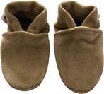 Camelkleurige suede babyslofjes van Baby-Slofje, Kinderen en Baby's, Babykleding | Schoentjes en Sokjes, Nieuw, Baby-slofje, Jongetje of Meisje