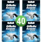 Gillette Combi Scheermesjes Sensor Excel 40 mesjes, Verzenden, Nieuw