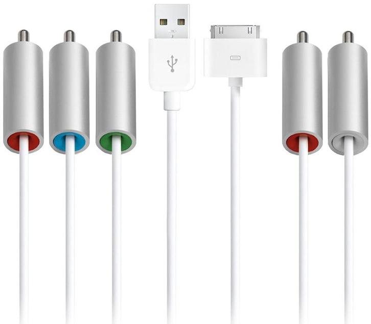 Apple Component AV Kabel voor iPod / iPhone MB128LL/B, Computers en Software, Overige Computers en Software, Zo goed als nieuw